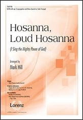 Hosanna, Loud Hosanna SATB choral sheet music cover